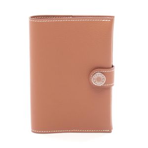 【中古】 エルメス HERMES パスケース R.M.S クルードセル パスポートケース ゴールド ゴールド その他 R.M.S パスポートケース ゴールド レディース Used A