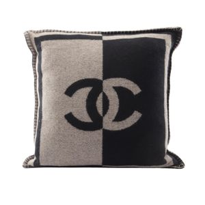 【중고】 Chanel 샤넬 코코 마크 쿠션 울 코코 마크 쿠션 유니섹스 Used A