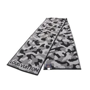 [Used] Louis LOUIS VUITTON Echarpe Military Wool Scarf for Men - Used B