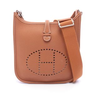 【中古】 エルメス HERMES ショルダーバッグ エヴリン23 ゴールド ゴールド その他 エヴリン3 23 ゴールド レディース Used A