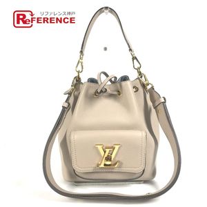LOUIS VUITTON RFIC Handbag Lockme Bucket NV Shoulder Bag