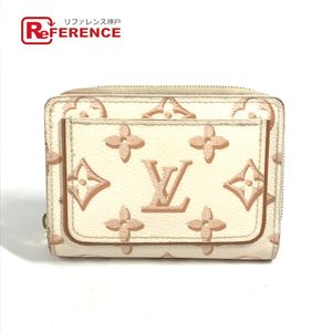 LOUIS VUITTON RFIC Monogram Portefeuille Lou Bi-fold Wallet