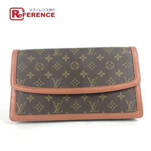 LOUIS VUITTON 842 Monogram Pochette Dam GM Clutch Bag