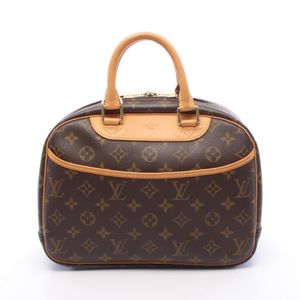 【二手】 LOUIS VUITTON 手提包 Trouville Monogram M42228 PVC涂层帆布 皮革 女士 Used B