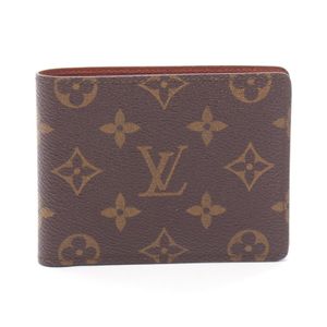 【二手】 LOUIS VUITTON 路易威登 短款钱包/迷你钱包 Portefeuille Multiple Monogram M60895 皮革 中性款