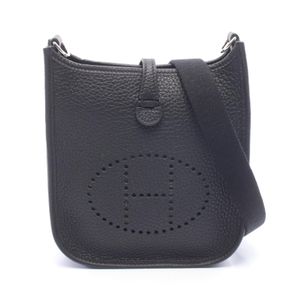 【二手】Hermes 爱马仕 单肩包/斜挎包 Evelyne TPM 黑色 其他 Evelyne Amazone TPM 黑色 女士 未使用品