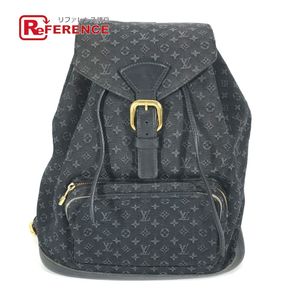 LOUIS VUITTON SP0063 Monogram Mini Denim Montsouris GM Backpack