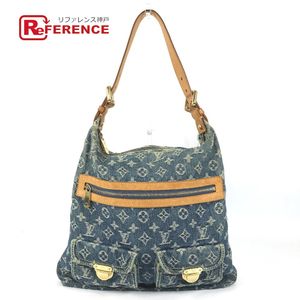 LOUIS VUITTON Monogram Denim Baggy GM Baggy GM Shoulder Bag