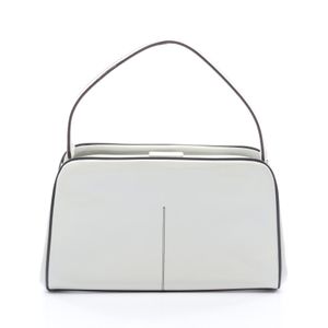 【中古】 プラダ PRADA ハンドバッグ SPAZZOLATO CUCI ホワイト レザー ハンドバッグ レディース Used B