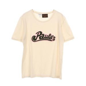 【二手】 LOEWE短袖T卹，附Logo貼片，棉/絲混紡，女款，二手 B