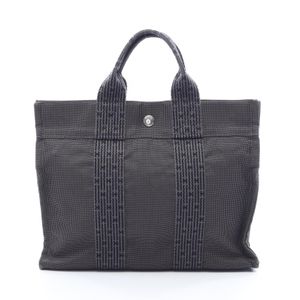 【中古】 エルメス HERMES トートバッグ エールラインPM グレー その他 エールライントートPM グレー レディース Used B
