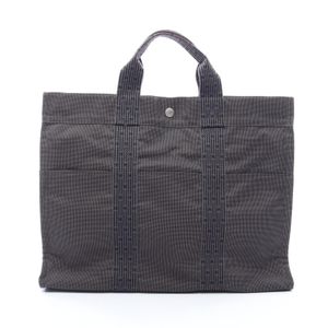 【中古】 エルメス HERMES トートバッグ エールラインMM グレー その他 エールライントートMM グレー ユニセックス Used B