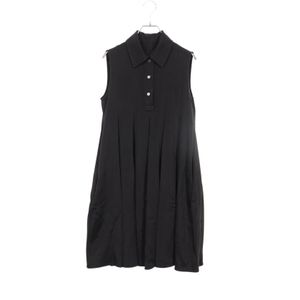 【二手】 LOEWE無袖褶皺洋裝 S359Y09XG5 人造絲洋裝 女款 二手 B