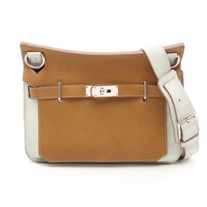 【中古】 エルメス HERMES ショルダーバッグ ジプシエール31 クラフト パールグレー クラフト/パールグレー その他 ジプシエール31 クラフト/パールグレー レディース