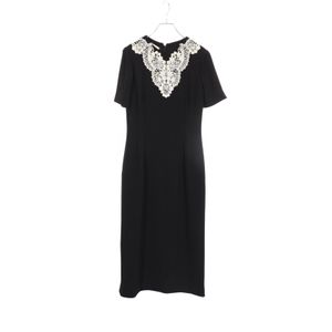 【二手】Gucci GUCCI 貂皮蕾絲中長洋裝 597331 羊毛洋裝 女款 二手 A