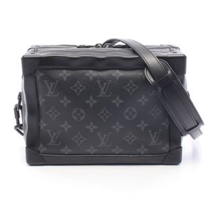 [Used] Louis LOUIS VUITTON Soft Trunk Shoulder Bag M44730 PVC Coated Canvas Leather Soft Trunk Men's Used B