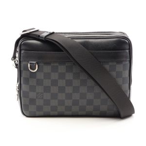 [Used] Louis LOUIS VUITTON Trocadero Messenger PM Shoulder Bag N40087 PVC Coated Canvas Leather Trocadero Messenger PM