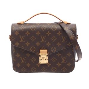 【二手】路易威登LOUIS VUITTON手提包 Pochette Metis 2WAY M40780 PVC塗層帆布皮革 Pochette Metis MM 女士二手 B