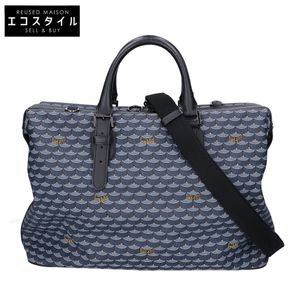 Forelpage, excellent condition, coated canvas x leather, Ecaille pattern, 2-way Boston bag [Used]