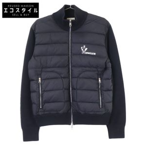 Moncler 【Excellent Condition】E20919422350 MAGLIONE TRICOT Knit/Down Panel Jacket M【Used】