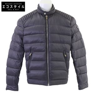 プラダ 【国内正規】SGB608 トライアングルロゴプレート バイカー ダウンジャケット 52【中古】