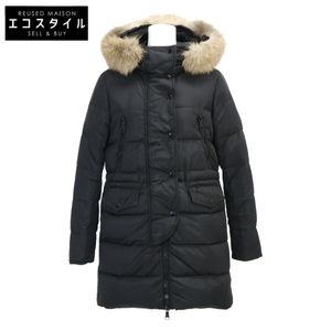 Moncler A20934982125 68065 FRAGONETTE Fur-trimmed Hooded Down Jacket, Size O [Used]