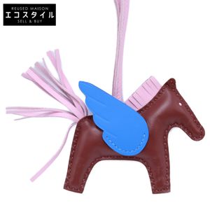 Hermes สภาพดีเยี่ยม G刻 Agneau Milo/Swift Rodeo เสน่ห์ Pegasus PM 【มือสอง】