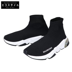 BALENCIAGA [신품과 동일] G38794X56519 Speed Trainer 니트 스니커즈 24 [중고]