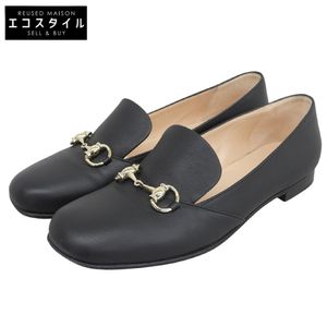 Gucci 구찌 홀스빗 로퍼 여성용 블랙 39 39【중고】