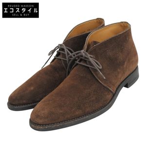 리갈 스웨이드 처카 부츠 남성용 브라운 24cm 24【중고】