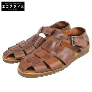 파라부트(Paraboot) PACIFIC 브라운 레더 구르카 샌들 남성용 42 13767 42【중고】