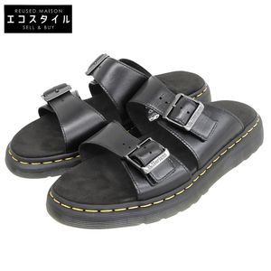Dr.Martens 미사용급 조셉 더블 스트랩 샌들 슈즈 남성용 블랙 8【중고】