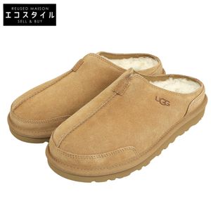 UGG 신품과 다름없는 Marcman 스웨이드 슬립온 슈즈 여성용 베이지 7 1166761 7(US) [중고]