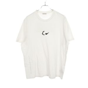 [Used] Moncler MONCLER Short-Sleeve T-Shirt MONCLER GENIUS 7 FRAGMENT HIROSHI FUJIWARA Embroidery Cotton T-Shirt Men's Used B
