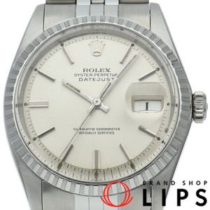 勞力士 Datejust 男士腕錶，氚氣夜光，古董 Datejust 男士腕錶 1603(2)，不鏽鋼男士腕錶，銀色，已翻新拋光，1968 年，成色極佳 [二手]