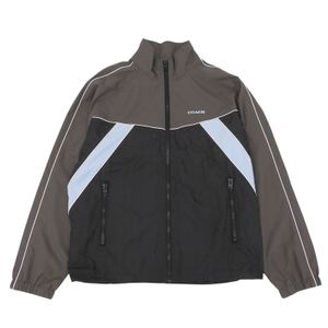 최상급 컨디션▲COACH 코치 CDV16 로고 자수 시그니처 스탠드 칼라 트랙 재킷 블랙 브라운 L 정품 남성용