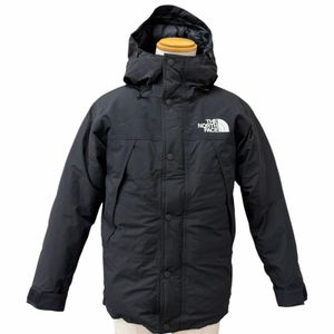 Excellent condition □ THE NORTH FACE ND91930 Mountain Down Jacket GORE-TEX Hooded Down Jacket Black S Authentic Men's