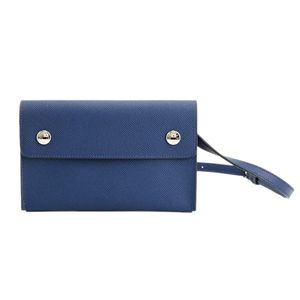【中古】エルメスHERMES ショルダーバッグ ナップトゥーゴー ヴォーエプソン ブルーネイビー