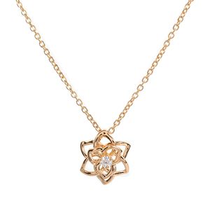 【中古】ピアジェPIAGET ネックレス ローズ K18ピンクゴールド