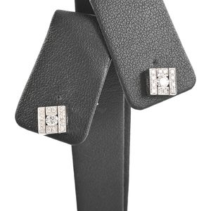 【中古】ダミアーニDamiani ピアス ベルエポック 20089650 K18ホワイトゴールド