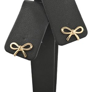【中古】ティファニーTIFFANY&Co. ピアス ボウ K18イエローゴールド(K18YG)