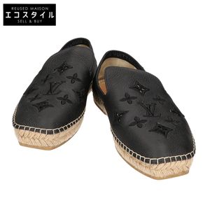 LOUIS VUITTON 皮革 Monogram 渔夫鞋 一脚蹬 7【二手】