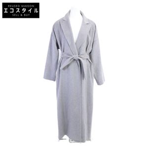 max Mara [成色極佳/國內授權經銷商] 101624836 白色標籤羊絨腰帶 Icon 38 [二手]