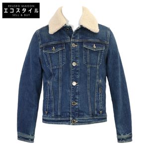 Moorer [成色極佳] TABURNO-104 領口牛仔羽絨外套 46碼 [二手]