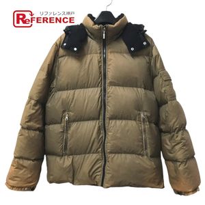 MONCLER logo patch down jacket