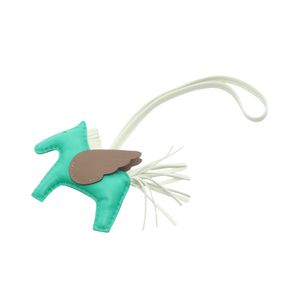 [สินค้ามือสอง] เฮอร์มีส HERMES เสน่ห์ Rodeo Pegasus PM สี Mint/Vert Fizz/Etoupe