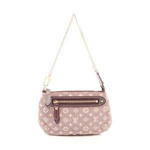 [二手] 路易威登LOUIS VUITTON手提包 Mini Pochette Accessoires M62999 棕褐色帆布皮革 Mini Pochette Accessoires 女士