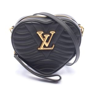 [중고] LOUIS VUITTON 숄더백 뉴웨이브 하트백 M52796 느와르 레더 카프스킨(소가죽) 여성용