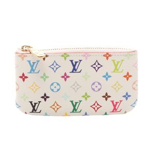 【中古】 ルイ・ヴィトン LOUIS VUITTON コインケース LV × TM カードキーケース ポシェット クレ キーリング付き M28388 ブロン その他 LV×TM ポシェット・クレ レディース