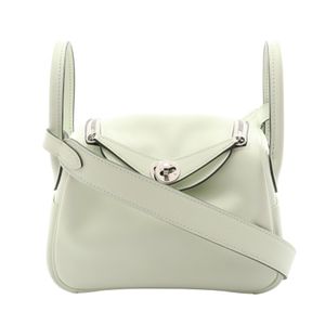 【中古】 エルメス HERMES ショルダーバッグ リンディ ミニ ヴェールフィズ その他 リンディミニ ヴェールフィズ レディース Used A
